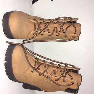 Brown boots